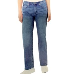 NWT Seven 7 size 14 loose straight high rise stretch jean J2 3367